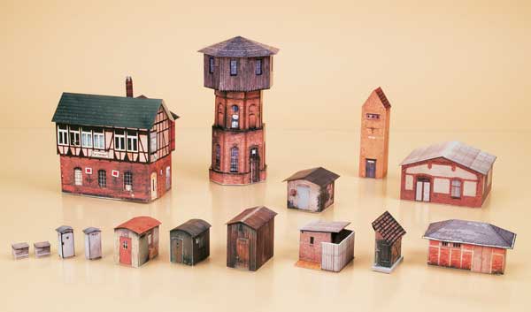 Water Tower Set (paper model)<br /><a href='images/pictures/Auhagen/13902.jpg' target='_blank'>Full size image</a>